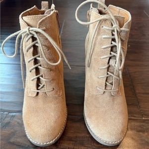 Lucky Brand suede bootie